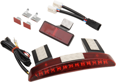 Drag Specialties LED Running Light/Brake Light Assembly Red Lens 2010-