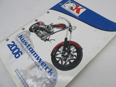 KustomWerks Custom Parts for American Motorcycles 2006 Motorcycle Part