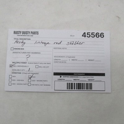 Harley Davidson OEM Shifter Linkage Rod with Inner Shift Lever Arm Tou