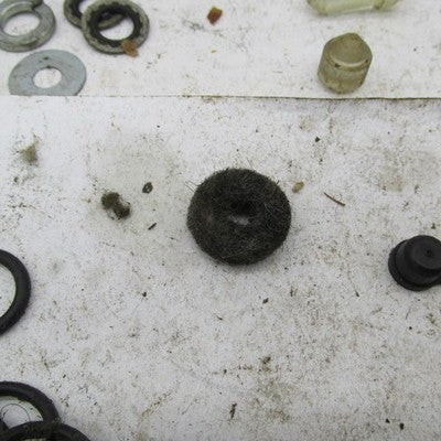 Large Mixed Lot of Vintage Brake Caliper Hardware and Reservoir Cylind