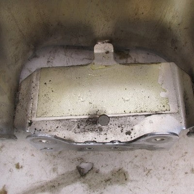 Harley Davidson OEM Chrome Horseshoe Engine Motor Oil Breather Tank 62