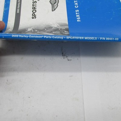 Harley Davidson Official Factory 2003 Sportster Models Parts Catalog 9