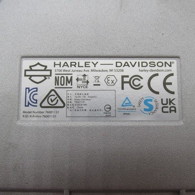 Harley Davidson Genuine AMP Amplifier Rockford 200Watt 24-25 76001131