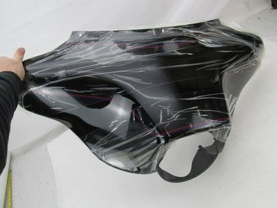 Harley Davidson Genuine NOS Black w/ Red Pin Batwing Fairing 58231-07C