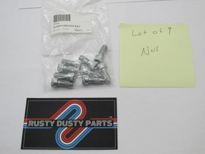 Lot of 9 Harley Davidson Genuine NOS Hex Socket Screw 3594