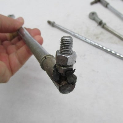 Mixed of Lot 5 Harley Davidson OEM Chrme Shift Brake Linkage Rods Soft