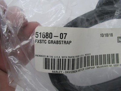Harley Davidson NOS OEM Passenger Grab Strap FXSTC 51680-07