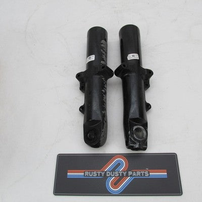Harley Davidson OEM Pair Black Lower Fork Sliders 45400195 45400196