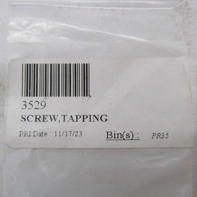 Lot of 6 Harley-Davidson OEM NOS Tapping Screws 3529