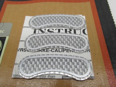 Harley-Davidson Genuine NOS VRSC Carbon Engraved Brake Caliper Insert