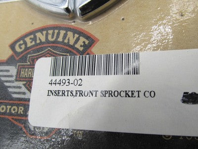 Harley-Davidson Genuine VRSCA V-Rod Billet Sprocket Cover Inserts 4449