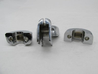 Mixed Lot of Harley-Davidson Chrome Handlebar Perch Clamps