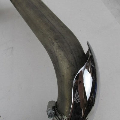 Harley OEM Stock 23-24 CVO Chrome Exhaust Muffler w/ Crossover Pipe 64