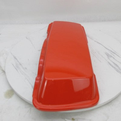 Harley Davidson OEM Left Side Saddlebag Lid Red Orange Touring 93-13 7