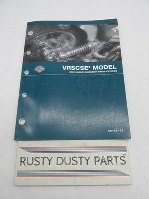 Harley Davidson Official Factory 2006 VRSCSE2 Models Parts Catalog 994