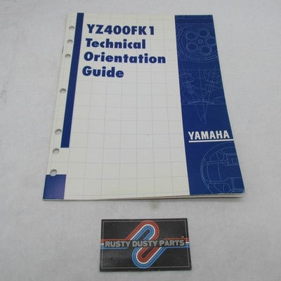 Yamaha YZ400FK1 1997 Technical Orientation Guide