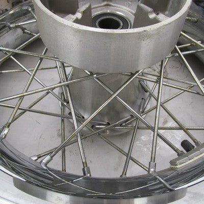 Harley OEM 09+ Touring 16x5" Chrome Laced Smoothie Cush Drive Rear Whe