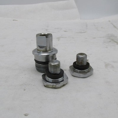 Harley Davidson OEM Fork Tube Plug w/ 2 Hex Top Cap Screws 45841-84