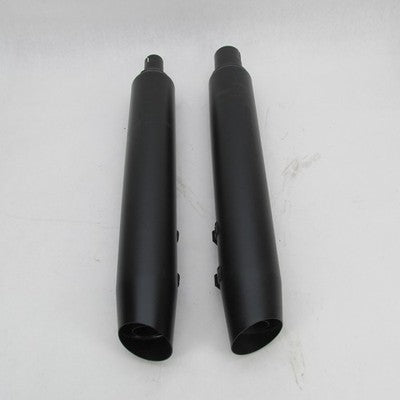Set of Harley Davidson OEM Stock 17-24 Touring Black Mufflers 64901314