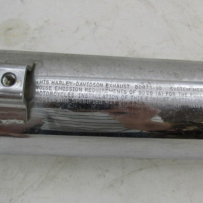 Harley Davidson OEM Screamin Eagle Slip On Muffler Chrome 80873-10