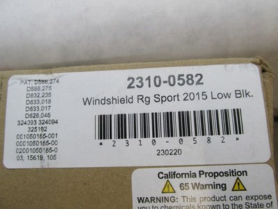 Klock Werks NOS 9" Sport Pro Flare Windshield Black 2310-0582 KW05-01-