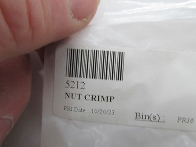 Lot of 7 Harley Davidson NOS Nut Crimp 5212