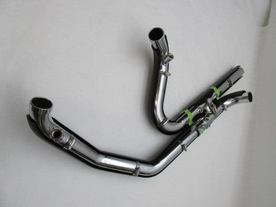 Rinehart Racing NOS 09-16 Touring Slimline Duals Header Kit Black 100-