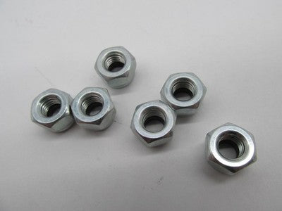 Lot of 6 Harley Davidson Genuine NOS 1/4"-28 x 5/16" x 7/16" Hex Nyloc