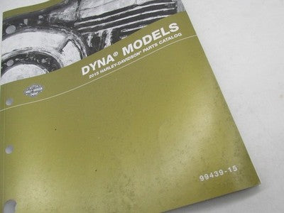 Harley-Davidson Official Factory 2015 Dyna Models Parts Catalog 99439-