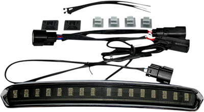Custom Dynamics High Mount Tour-Pak Lights Chrome w/ smoked lens CD-TP-LID-CS