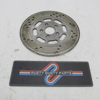 Harley Davidson OEM 11.5" Front Drilled SS Brake Rotor 84-99 Sportster