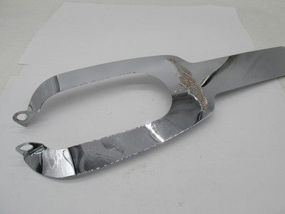 Harley Genuine OEM Chrome Embossed Gas Tank Divider Dash Panel Trim 61