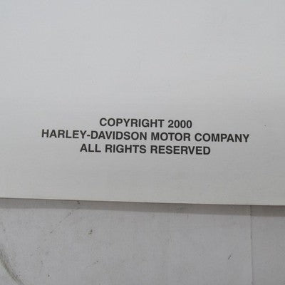 Harley Davidson Genuine 1989-2001 Painted Parts Catalog Factory Manual