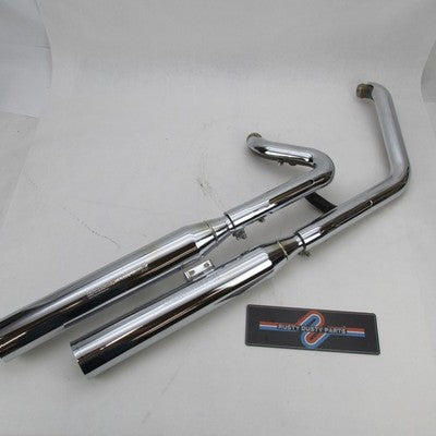 Harley Davidson OEM 18-23 Softail M8 Chrome Exhaust System 64901186 65