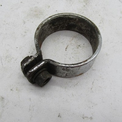 Large Mixed Lot of Vintage BSA Triumph Exhaust Clamps & Misc Hardware