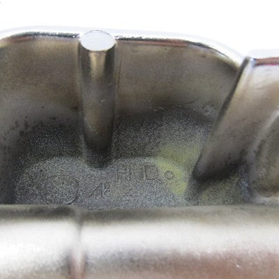 Harley Davidson OEM 90-99 Dyna FXD Right Oil Dipstick Tube Cover Chrom