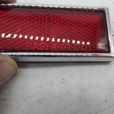 Harley Davidson OEM Red Fender Saddlebag Reflector Sportster KD 410 59