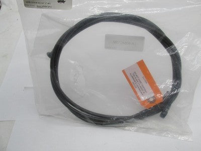 LA Choppers NOS Braided Clutch Cable Midnight Black 0652-2132 | LA-805