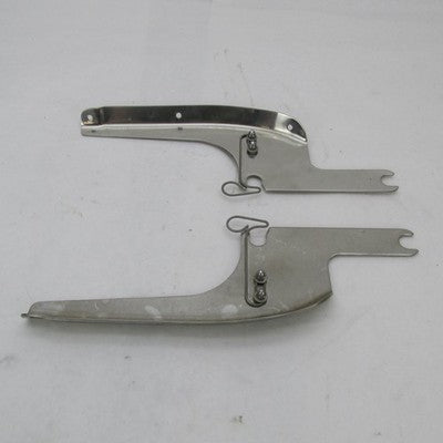Set of Harley OEM Road King Detachables Windshield Mounting Brackets 5
