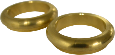 LA Choppers Fork Dust Covers 49mm Brass LA-7503-49G