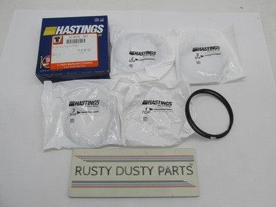 Hastings V-Twin NOS Harley 74" FLH Piston Ring Set Standard 11-0176
