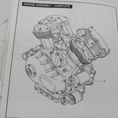 Harley-Davidson Official Factory 2010 VRSC V-Rod Parts Catalog Manual
