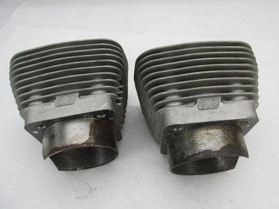 Pair of S&S Cycle Harley Davidson 4" Bore Cylinder Jugs 1043-68 1792-6