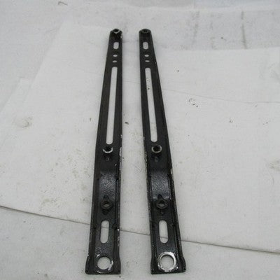 Pair of Harley OEM Black Rear Fender Struts Ironhead Sportster 73-78 5