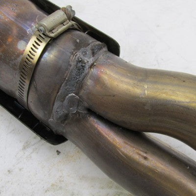 Harley OEM Stock Touring Catalyst Header w/ Scorched Chrome Heat Shiel