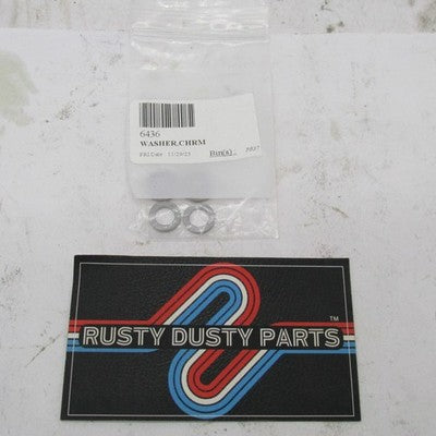 Lot of 4 Harley-Davidson OEM Washers Chrome 6436