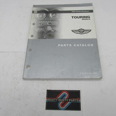Harley Davidson Official Factory 2003 Touring Models Parts Catalog 994