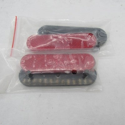 Mixed Lot of Harley Davidson OEM Amber Turn Signal Lenses and Red Refl