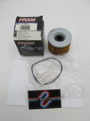 Fram New Motorcycle Cartridge Style Oil Filter CH6012