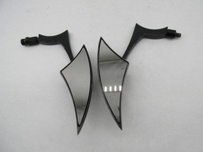 Pair of Harley-Davidson Black Mini Custom Chopper Side Mirrors